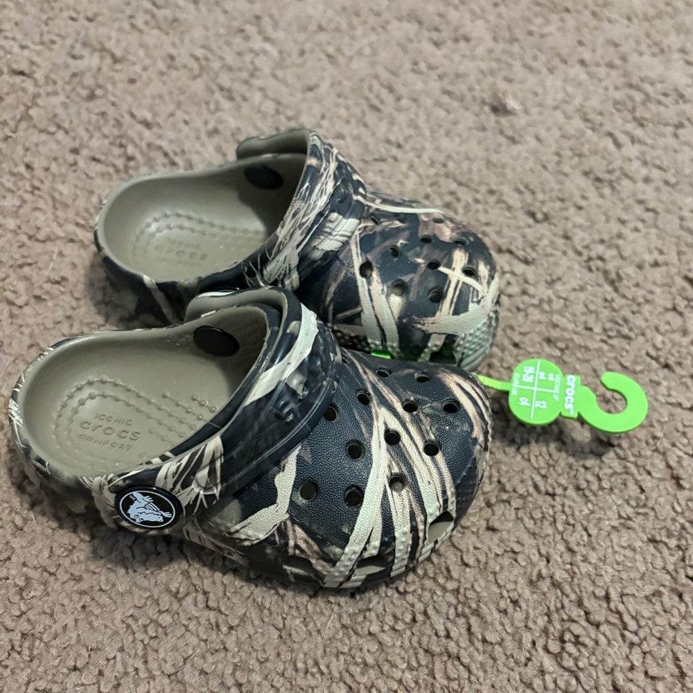 Toddler Camo Crocs